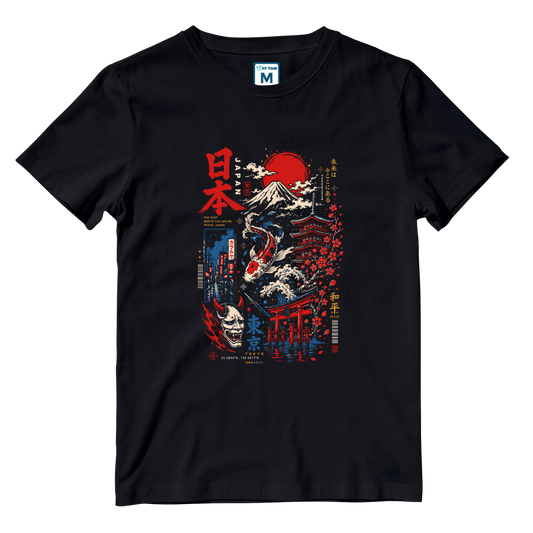 Cotton Shirt: Japan Koi