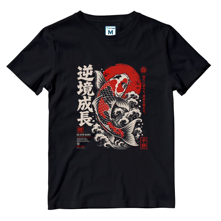 Cotton Shirt: Japanese Koi