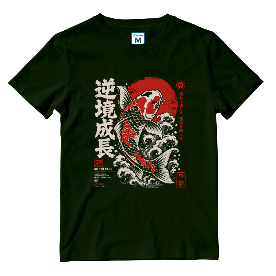 Cotton Shirt: Japanese Koi