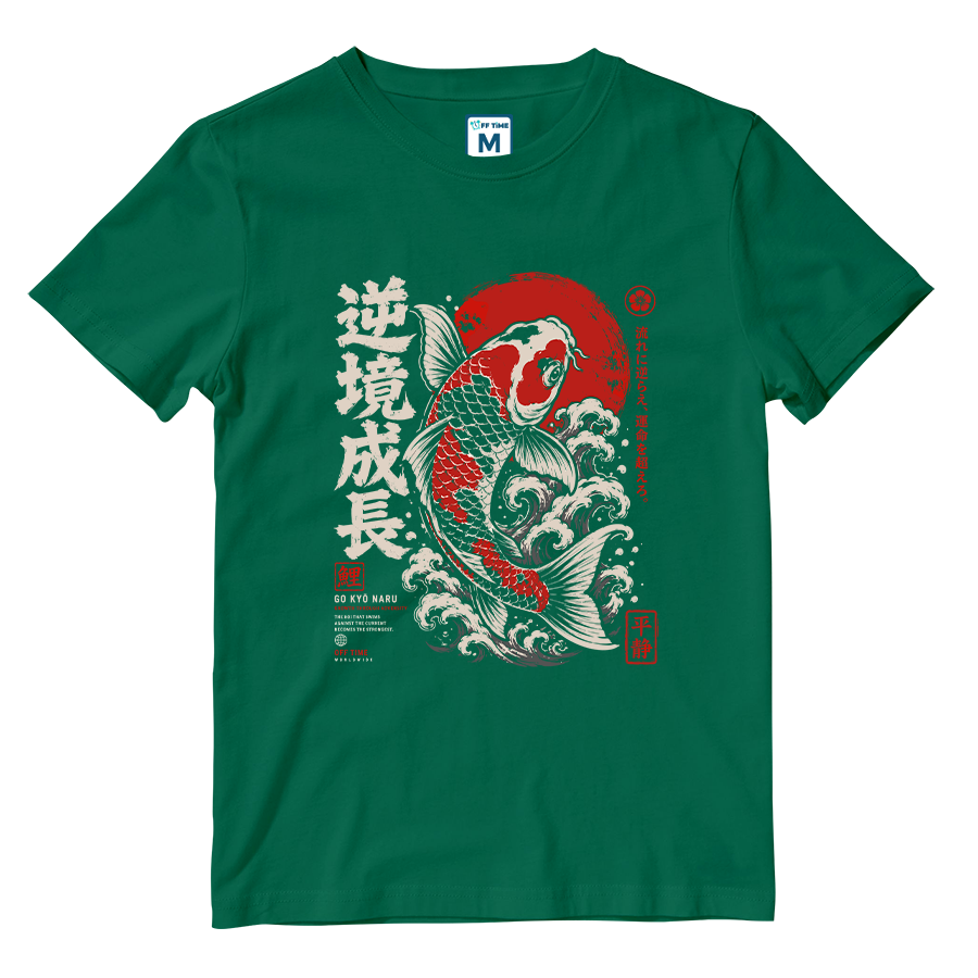 Cotton Shirt: Japanese Koi
