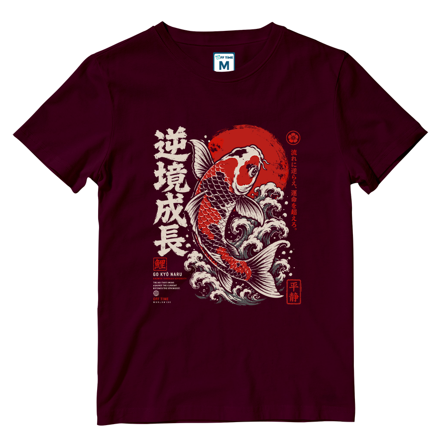 Cotton Shirt: Japanese Koi