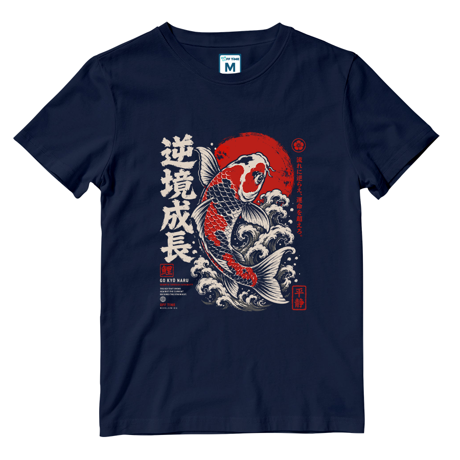 Cotton Shirt: Japanese Koi