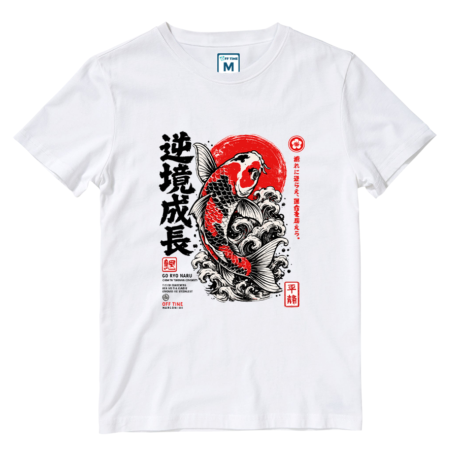 Cotton Shirt: Japanese Koi
