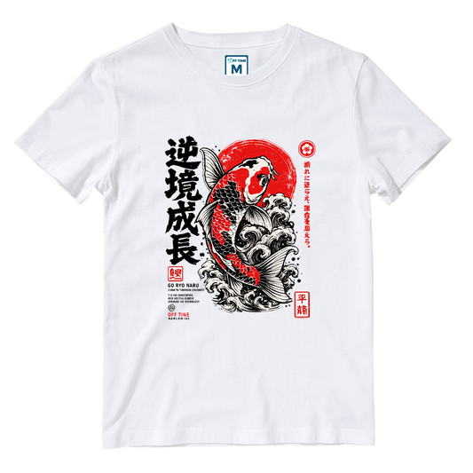 Cotton Shirt: Japanese Koi