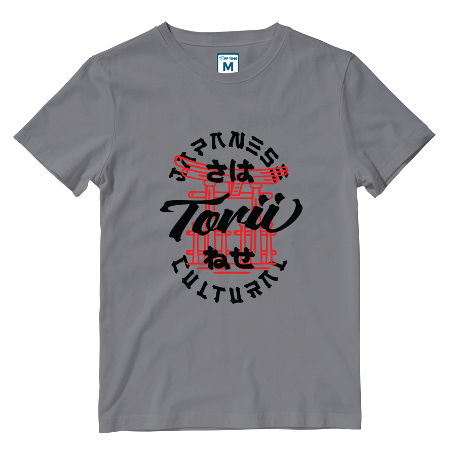 Cotton Shirt: Japanese Torii