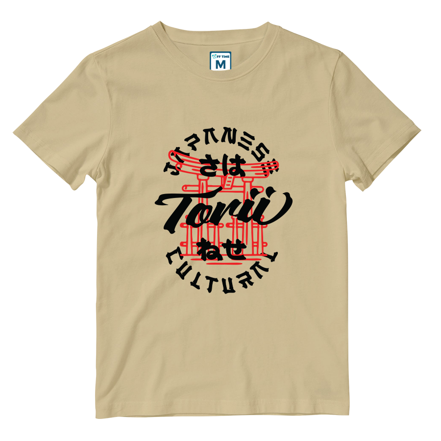 Cotton Shirt: Japanese Torii