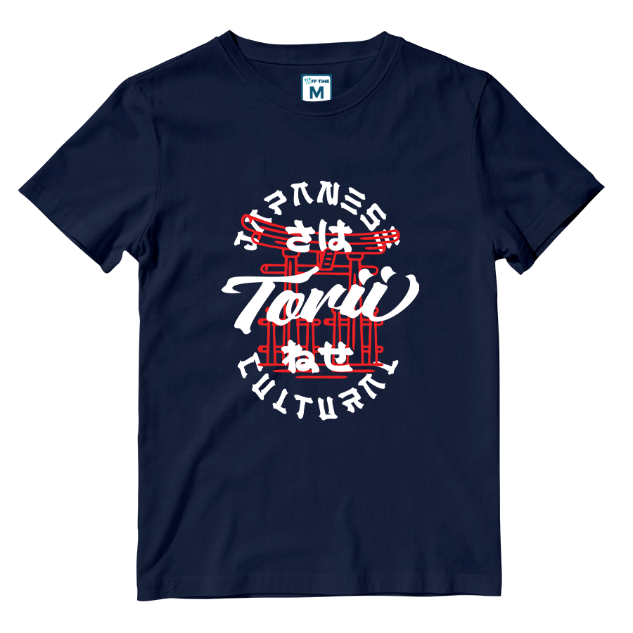 Cotton Shirt: Japanese Torii