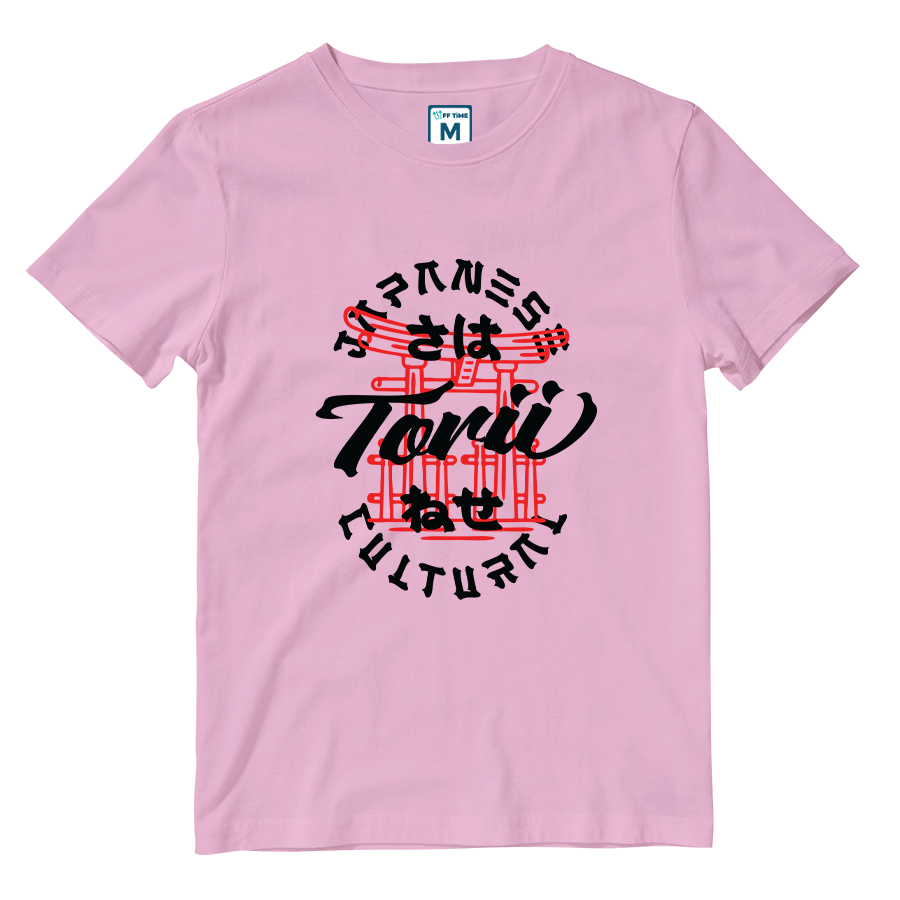 Cotton Shirt: Japanese Torii