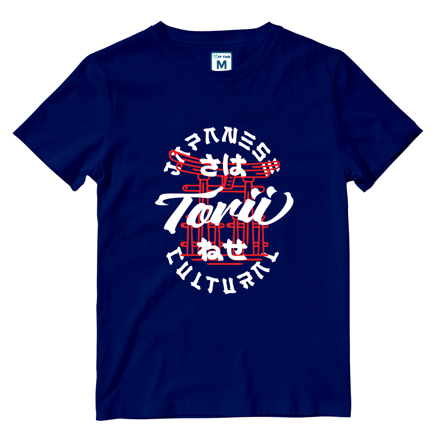 Cotton Shirt: Japanese Torii