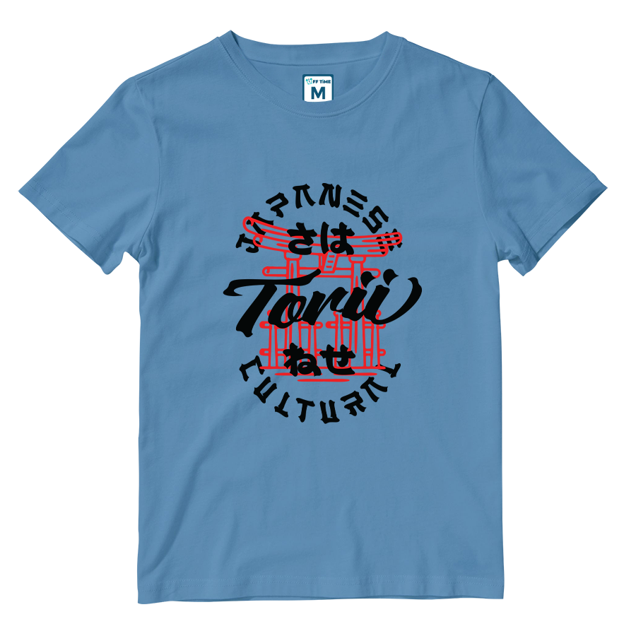 Cotton Shirt: Japanese Torii