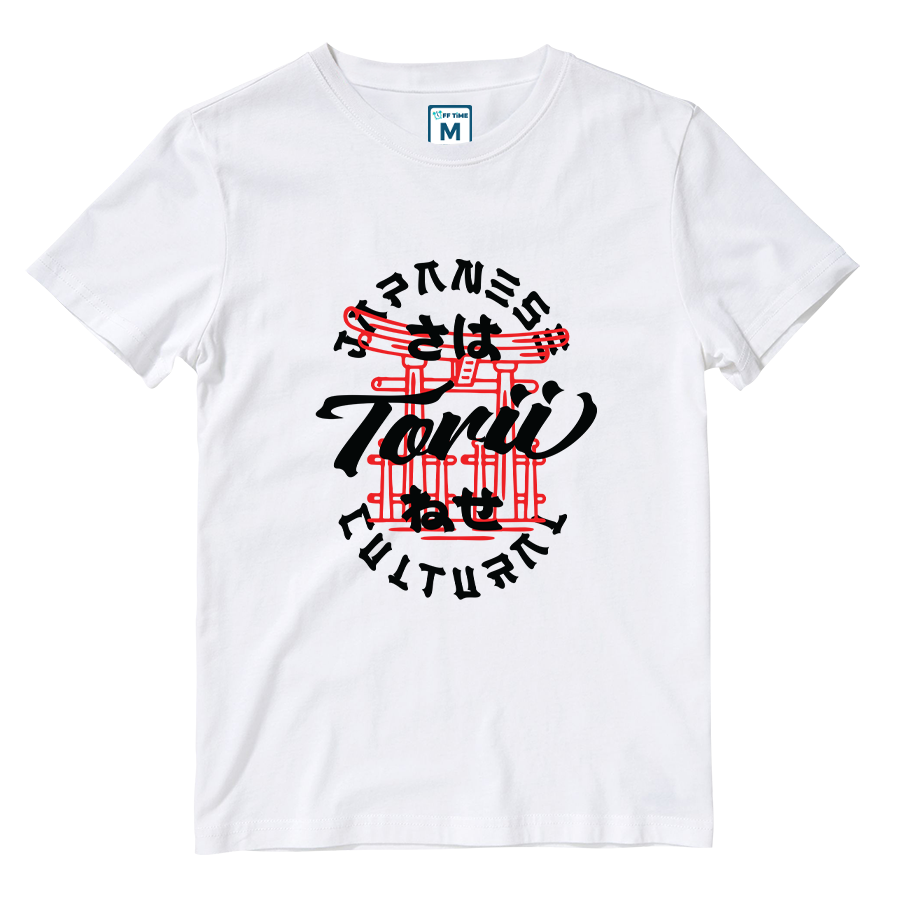 Cotton Shirt: Japanese Torii