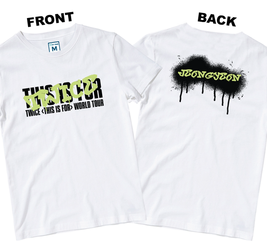 Cotton Shirt: Jeongyeon (Front and Back)