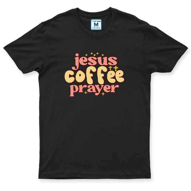 C.Spandex Shirt: Jesus Coffee Prayer