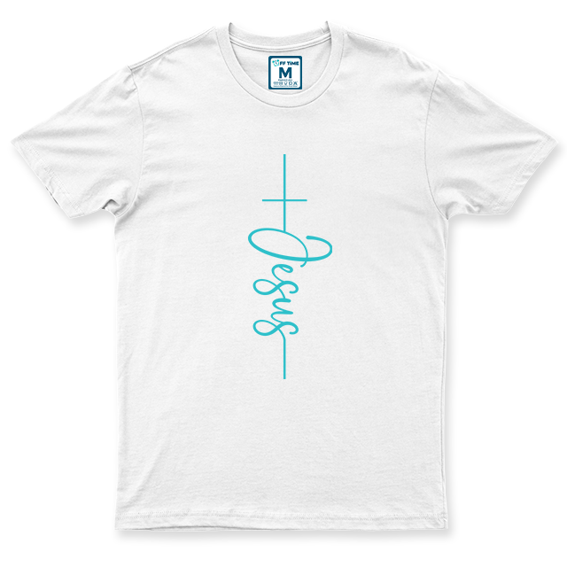 C.Spandex Shirt: Jesus Cursive