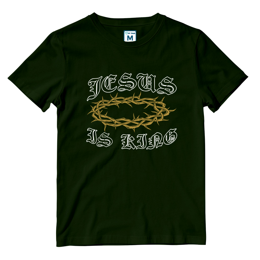 Cotton Shirt: Jesus Is King