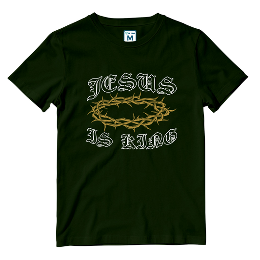 Cotton Shirt: Jesus Is King