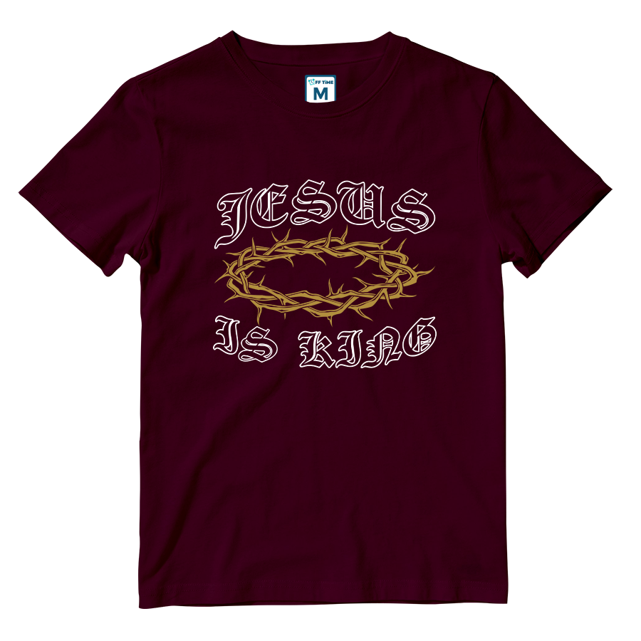 Cotton Shirt: Jesus Is King