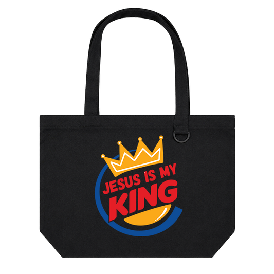 Landscape Tote Bag: Jesus King
