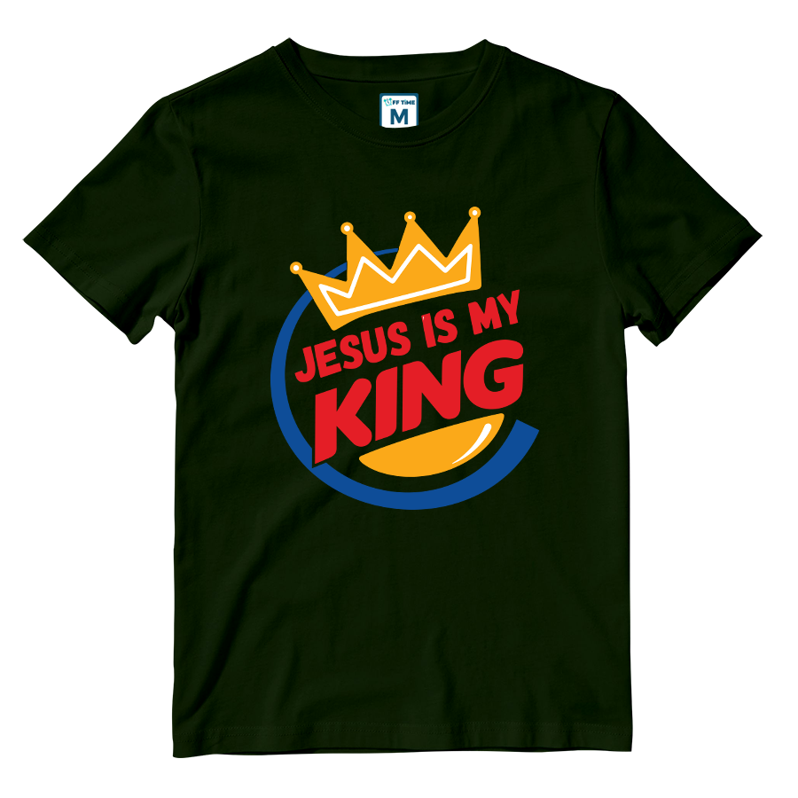 Cotton Shirt: Jesus King