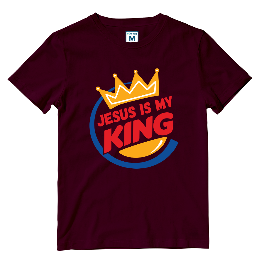 Cotton Shirt: Jesus King