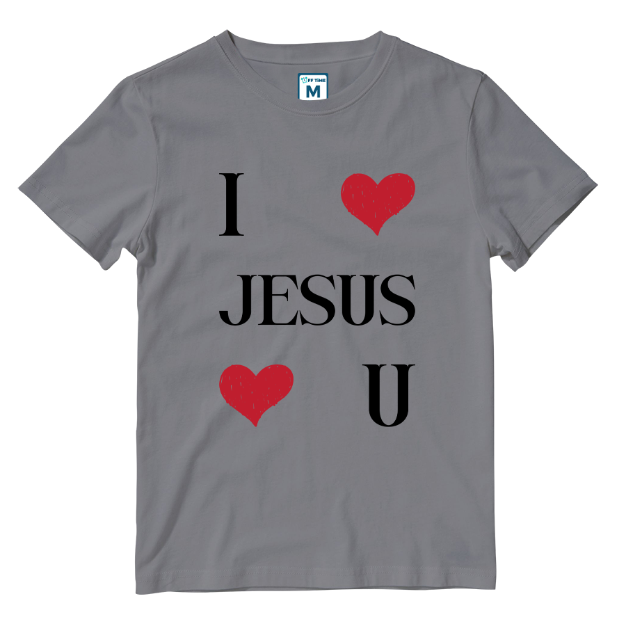 Cotton Shirt: Jesus Loves U