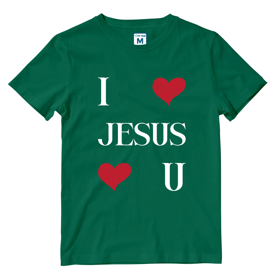 Cotton Shirt: Jesus Loves U