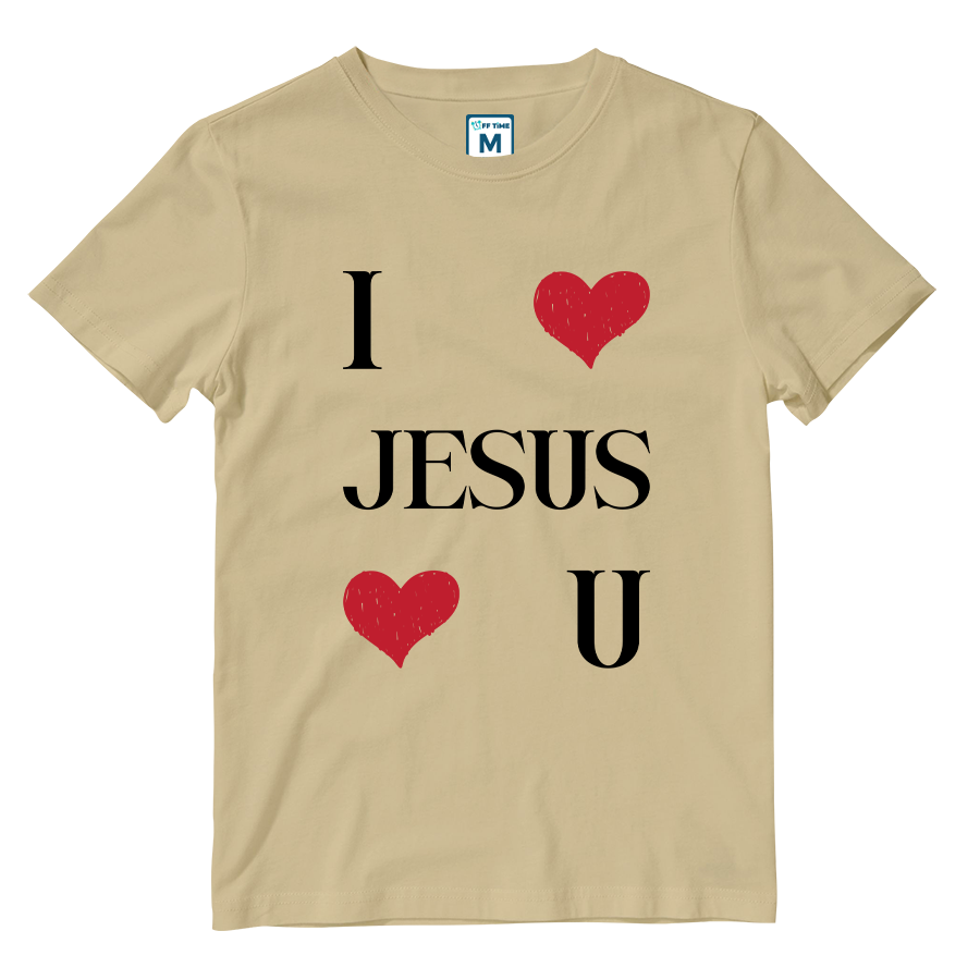Cotton Shirt: Jesus Loves U