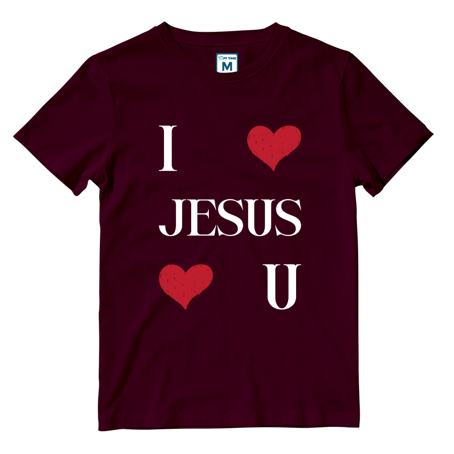 Cotton Shirt: Jesus Loves U