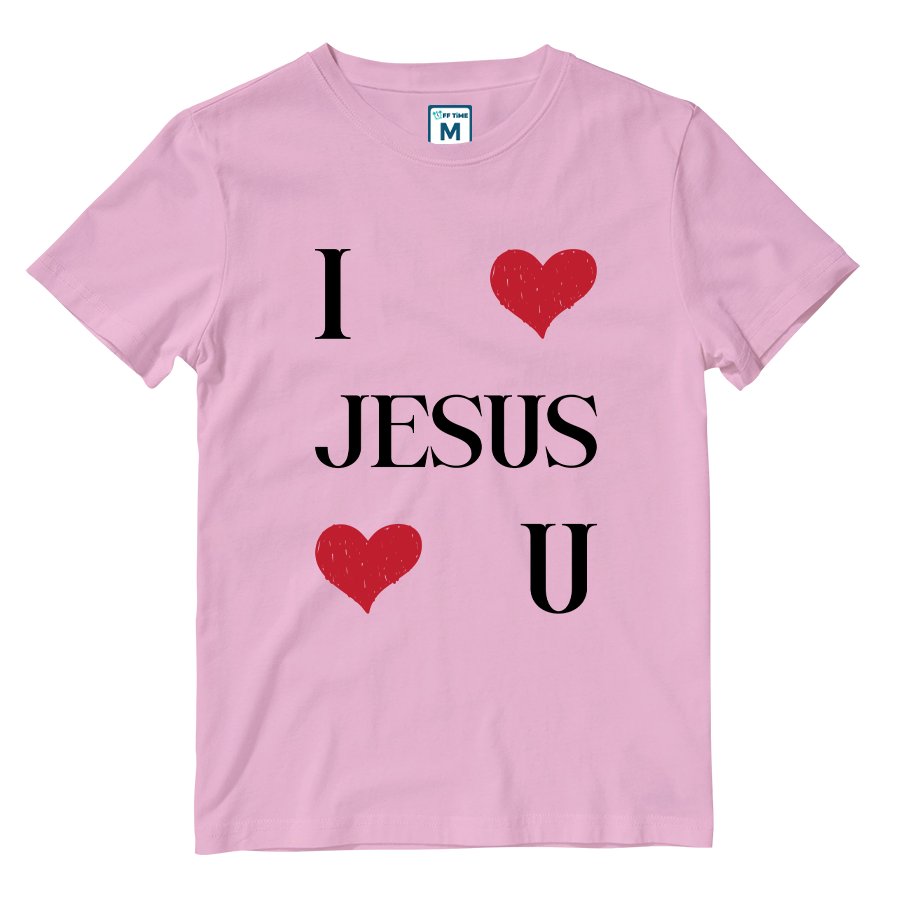 Cotton Shirt: Jesus Loves U