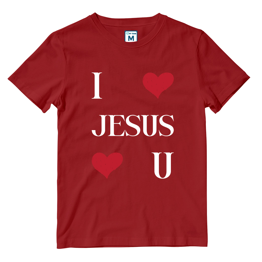 Cotton Shirt: Jesus Loves U