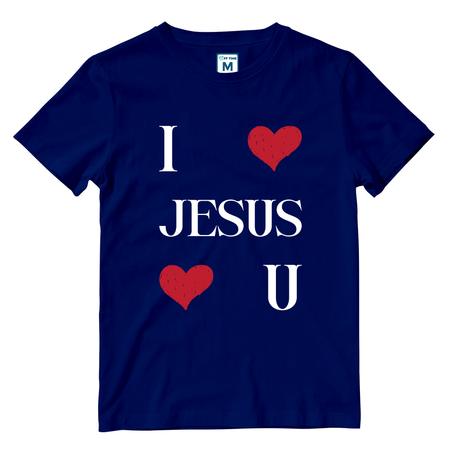 Cotton Shirt: Jesus Loves U