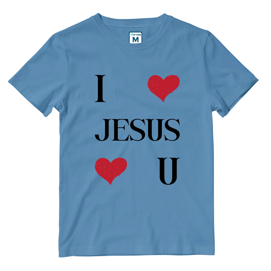 Cotton Shirt: Jesus Loves U