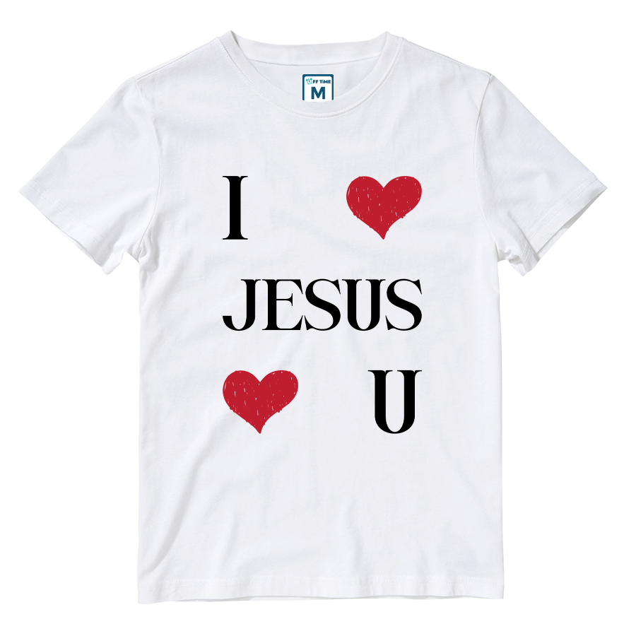 Cotton Shirt: Jesus Loves U