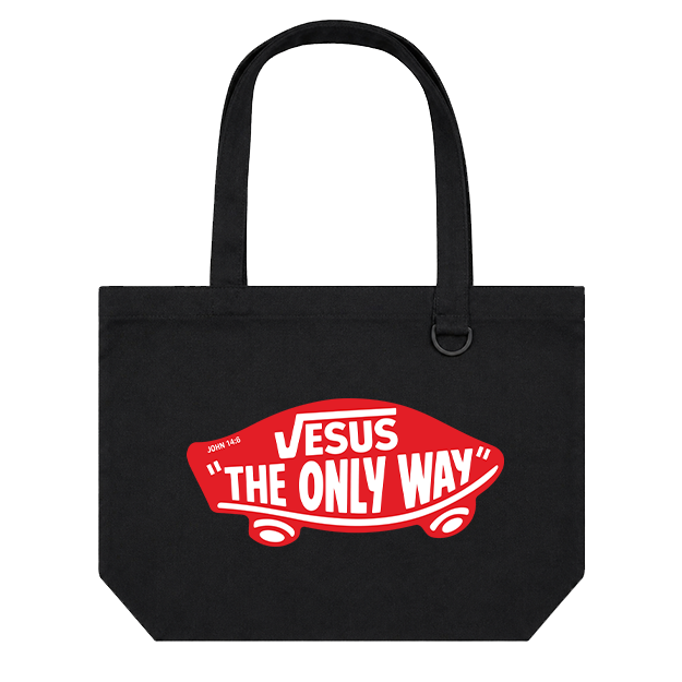 Landscape Tote Bag: Jesus Way