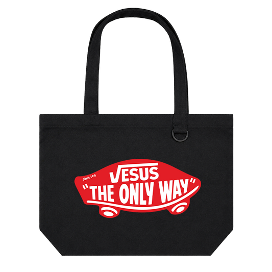 Landscape Tote Bag: Jesus Way