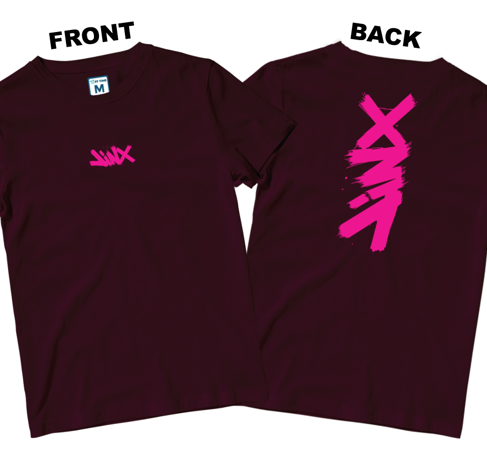 Cotton Shirt: Jinx Spray Paint (Front and Back)