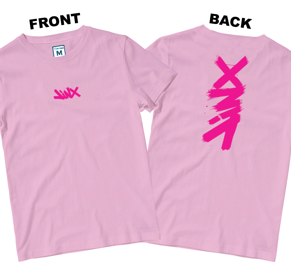 Cotton Shirt: Jinx Spray Paint (Front and Back)
