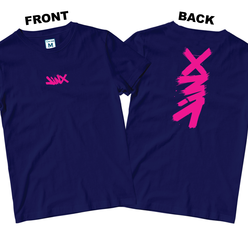 Cotton Shirt: Jinx Spray Paint (Front and Back)