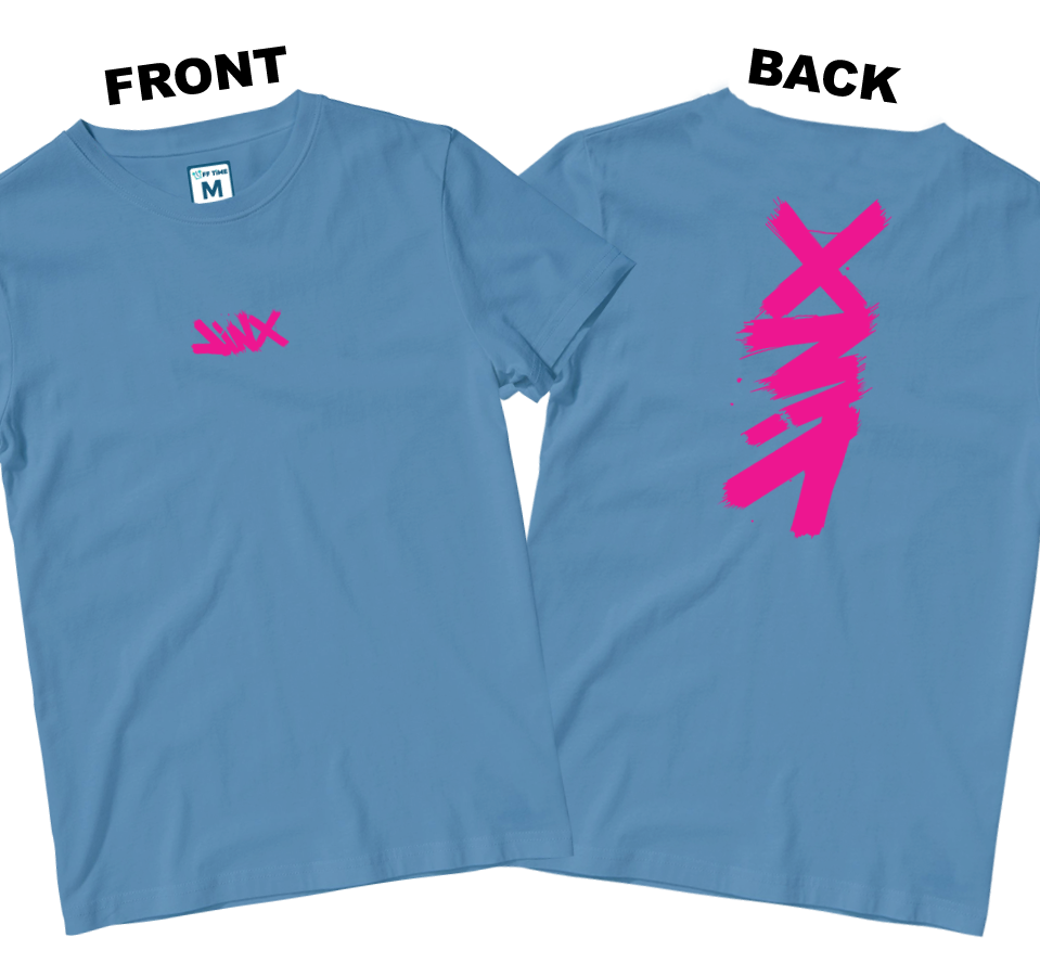 Cotton Shirt: Jinx Spray Paint (Front and Back)