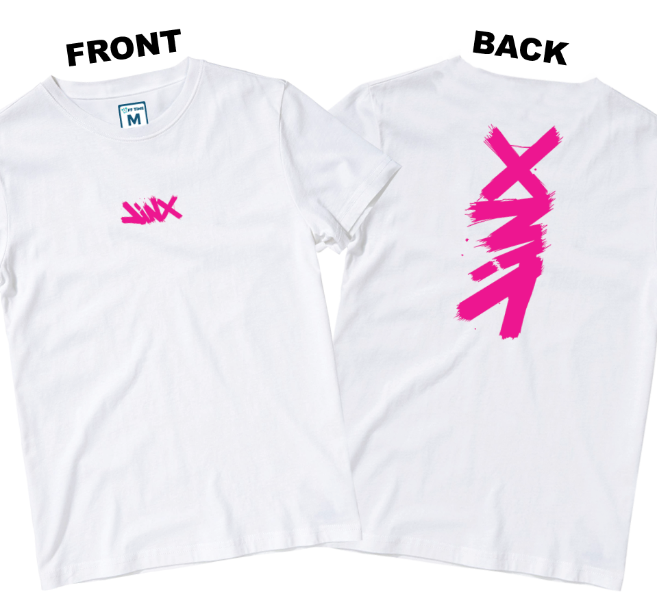 Cotton Shirt: Jinx Spray Paint (Front and Back)