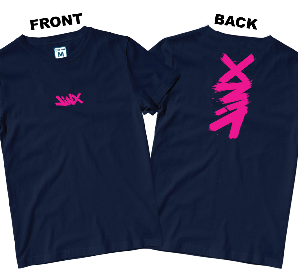 Cotton Shirt: Jinx Spray Paint (Front and Back)