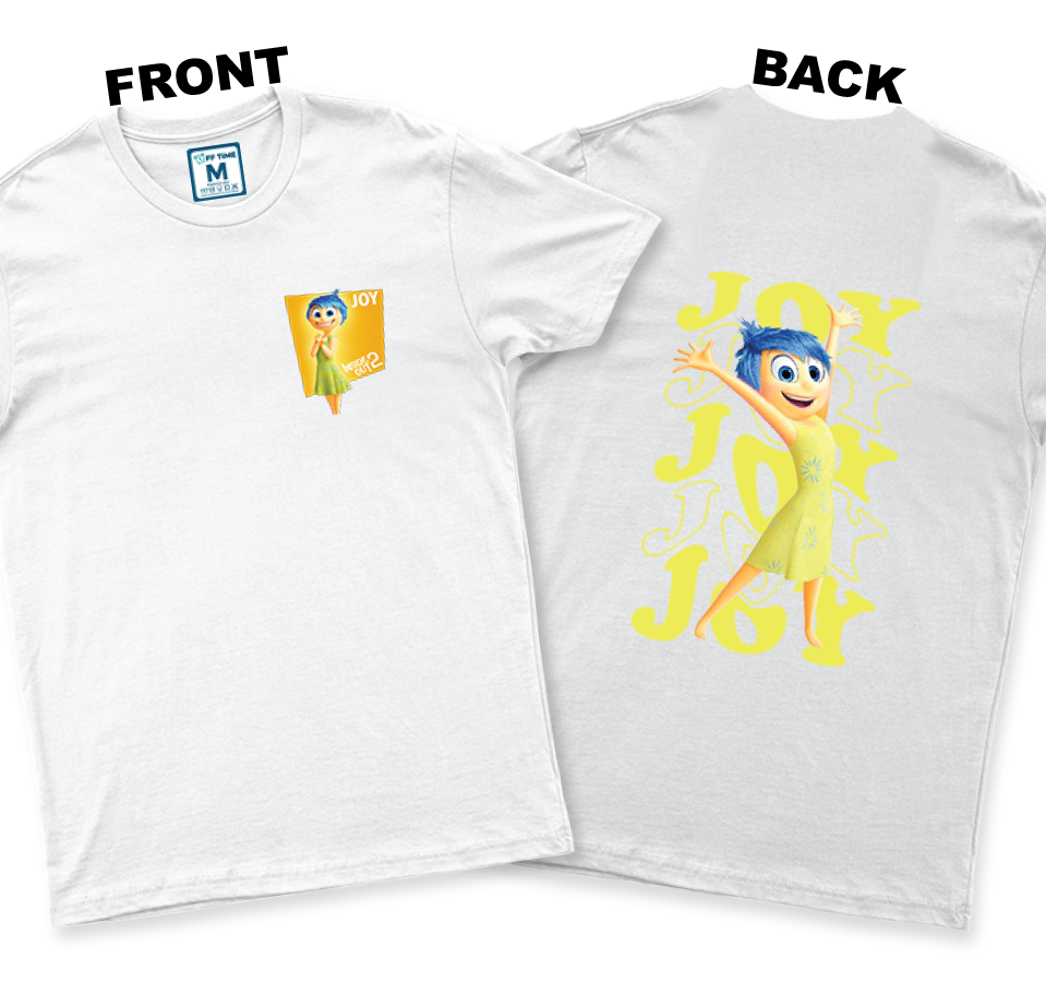 C.Spandex Shirt: Joy (Front and Back)