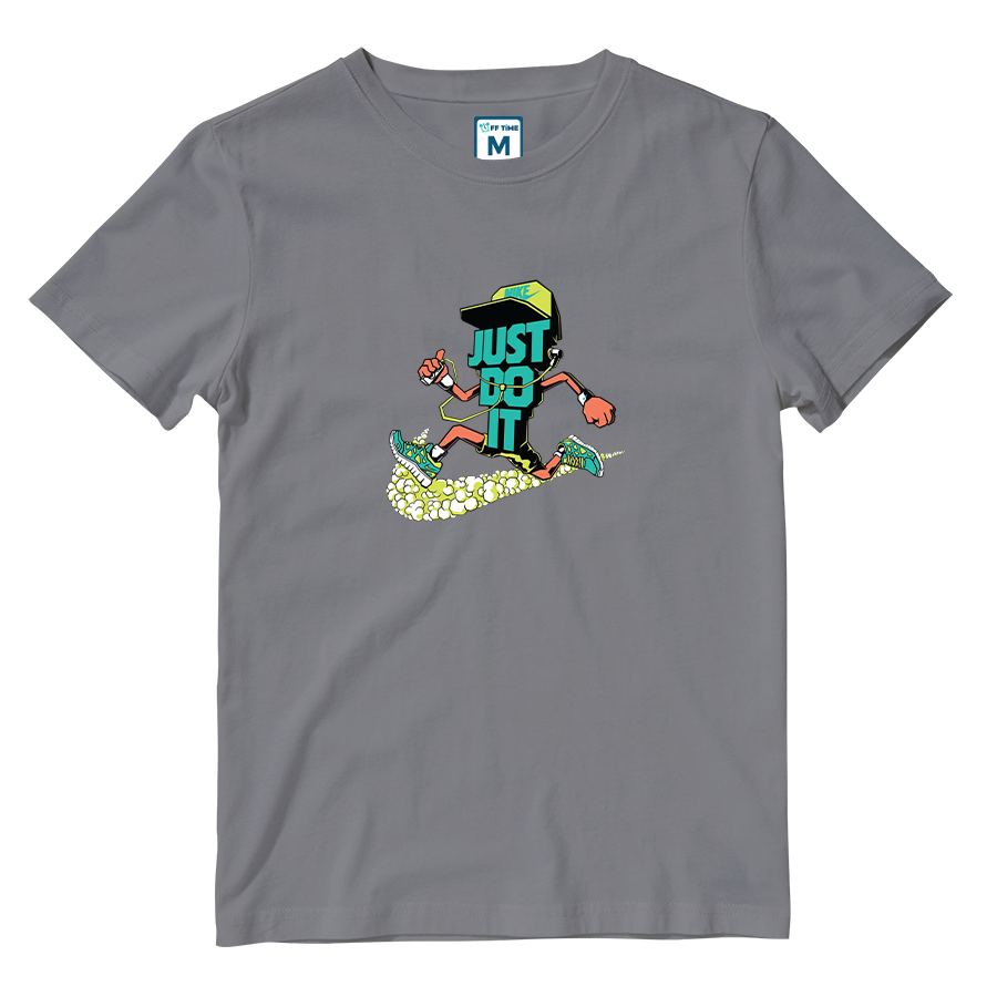 Cotton Shirt: Just Do it Run
