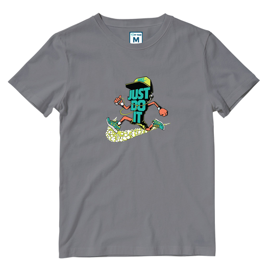 Cotton Shirt: Just Do it Run