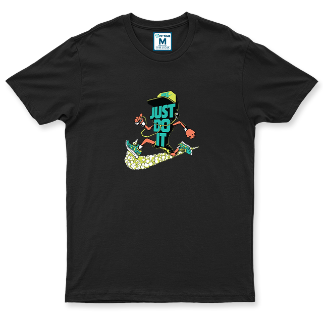 Drifit Shirt: Just Do it Run