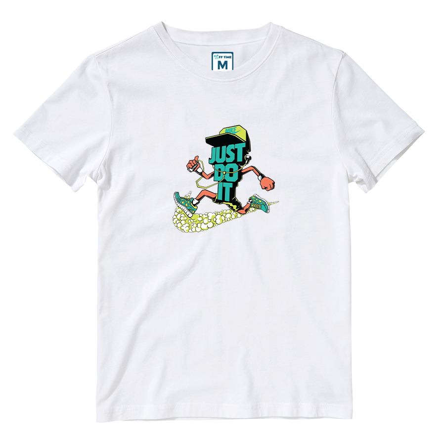 Cotton Shirt: Just Do it Run