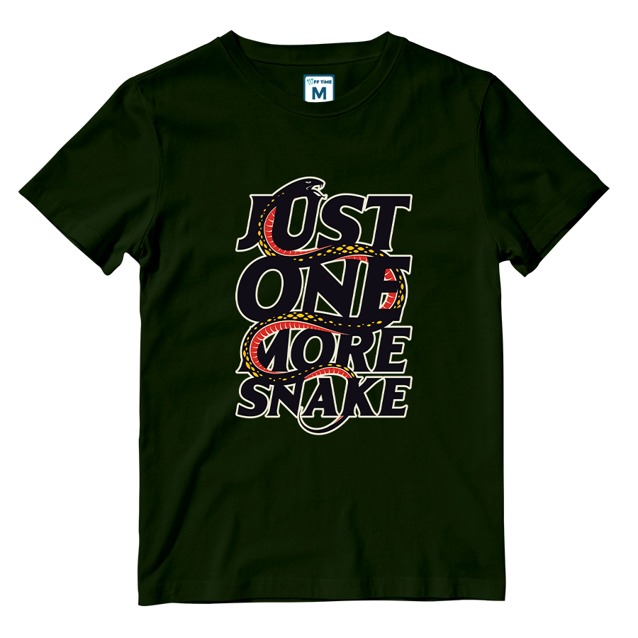 Cotton Shirt: Just One More Snake