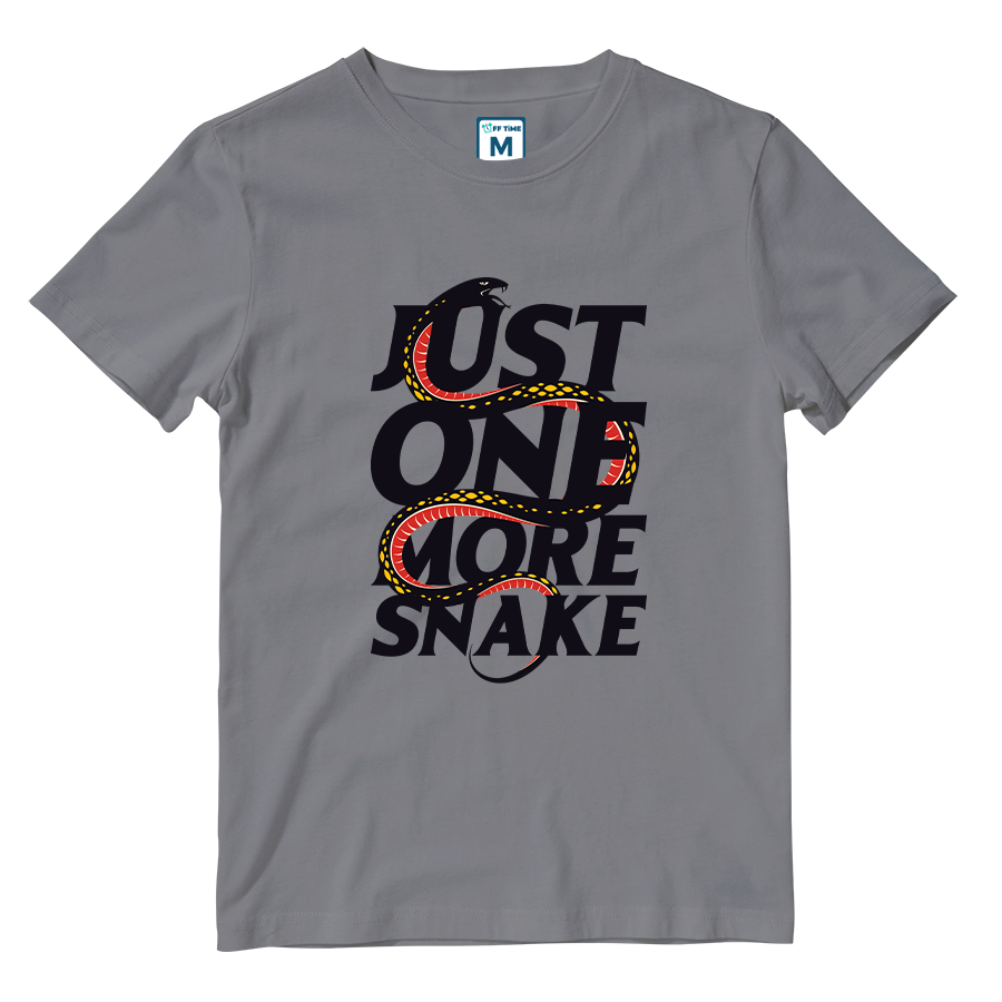 Cotton Shirt: Just One More Snake