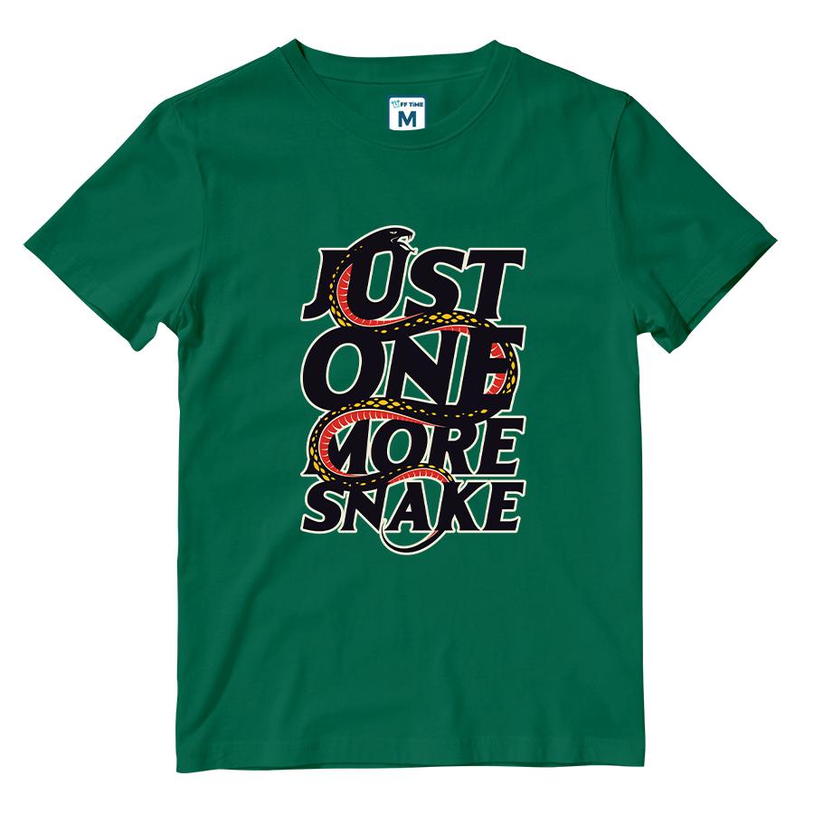 Cotton Shirt: Just One More Snake