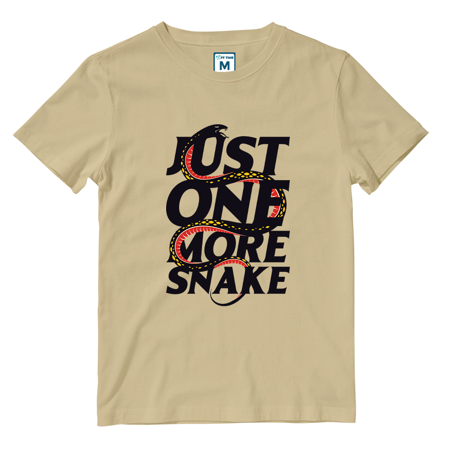 Cotton Shirt: Just One More Snake